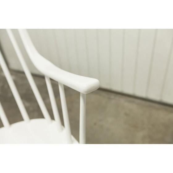 Image 1 of Vintage Grandessa Schaukelstuhl in Ashwood von Lena Larsson für Nesto, Schweden 1960