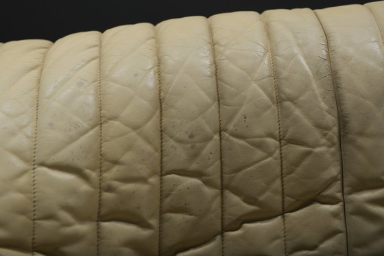 Image 1 of Seltene Vintage Sandra Sofa in Original-Leder - Annie Hieronimus für Cinna Frankreich