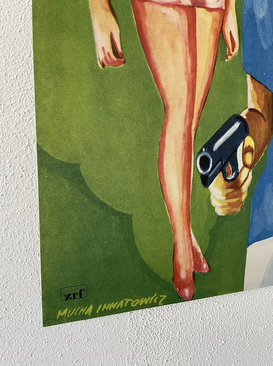 Image 1 of Polnisches Plakat „Mecánica nacional“ von Ihnatowicz