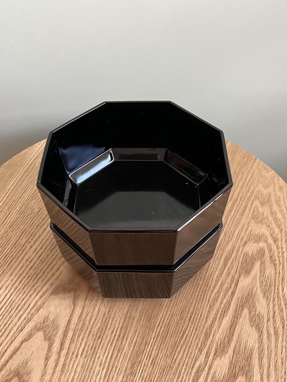 Image 1 of 2x Arcoroc France Octime Schalen Schwarz