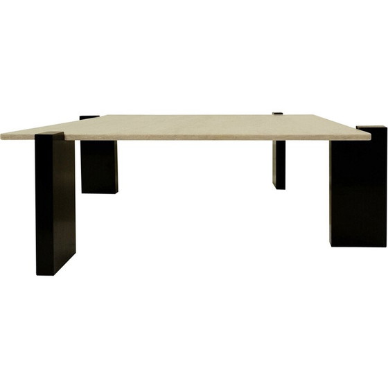 Image 1 of Vintage Couchtisch aus Marmor von Oscar Niemeyer für Tepperman Brasile, 1970