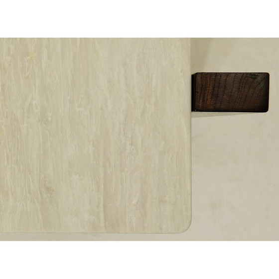 Image 1 of Vintage Couchtisch aus Marmor von Oscar Niemeyer für Tepperman Brasile, 1970
