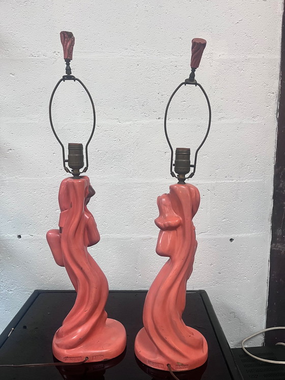 Image 1 of Paar Stehleuchten, Reglor Of California, Circa 1950.