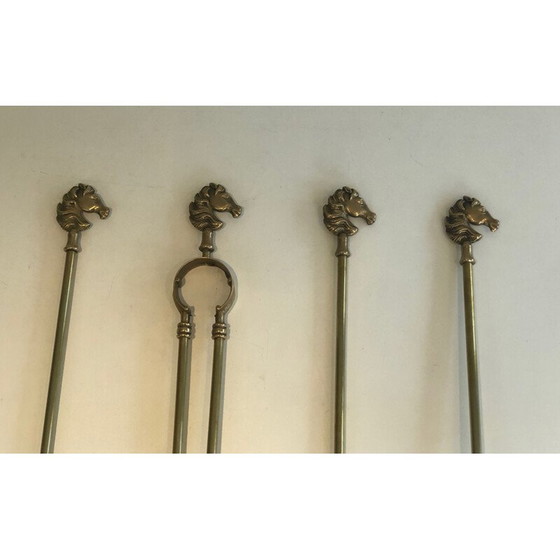 Image 1 of Messingfeuerzeug Modell Tête de Cheval, Frankreich 1950