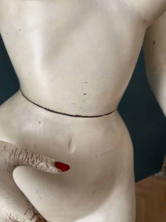 Image 1 of Wunderschöne Schaufensterpuppe aus den 1950er Jahren, vermutlich Paris