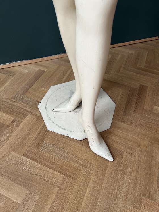 Image 1 of Wunderschöne Schaufensterpuppe aus den 1950er Jahren, vermutlich Paris