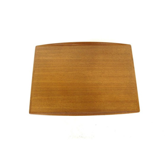 Image 1 of Vintage "Frisco" Beistelltisch aus Teakholz von Folke Ohlson für Tingströms, Schweden 1960