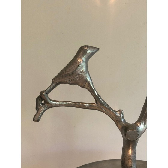 Image 1 of Satz von 3 alten Aluminium-Servierern, 1970