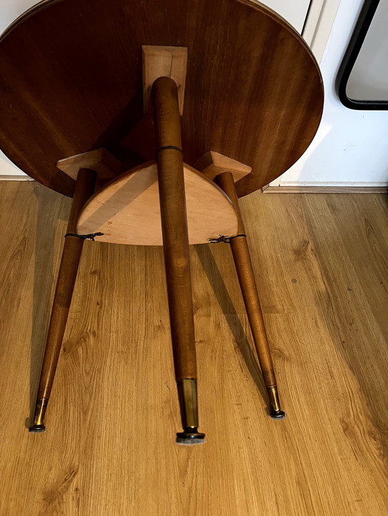 Image 1 of Mid Century Modern Couchtisch Runder Tisch Beistelltisch Klassisch