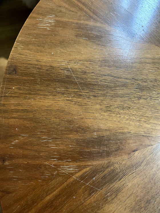 Image 1 of Mid Century Modern Couchtisch Runder Tisch Beistelltisch Klassisch