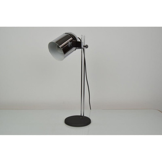 Image 1 of Verstellbare Tischlampe aus Chrom und Metall von Stanislav Indra, Tschechoslowakei 1970