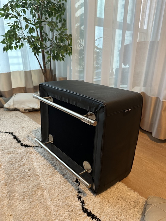 Image 1 of Flexform Leder Stoelen