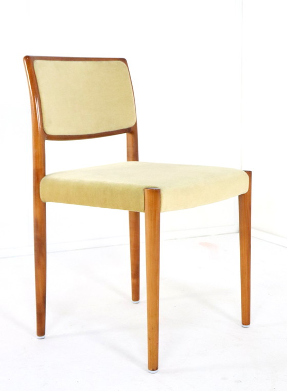 Image 1 of 4x Niels O Möller Modell 80 Stühle Esszimmerstühle vintage