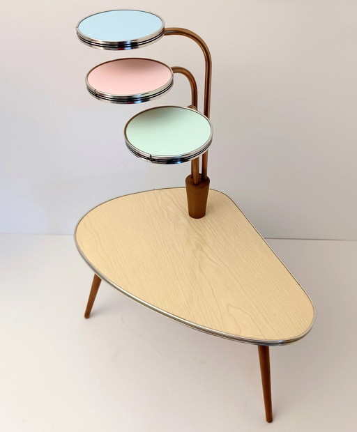 Vintage Couchtisch - Jardinière - 1950