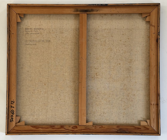 Image 1 of Daniel De Clercq ( Belgien ) Schönes Surrealistisches Gemälde Von Qualität
