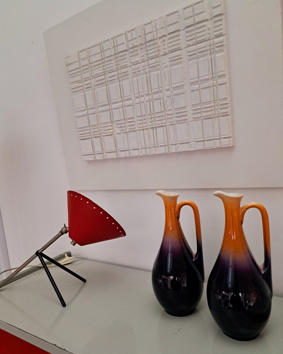 Image 1 of Satz Van 2 Keramieken Vaasjes Porto