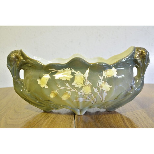 Jugendstil-Porzellan-Pflanzgefäß