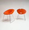 Orange Artifort Little Apollo Stuhl von Patrick Norguet (Lose)