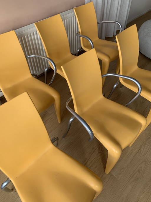 7x Louis 20 von Starck für Vitra