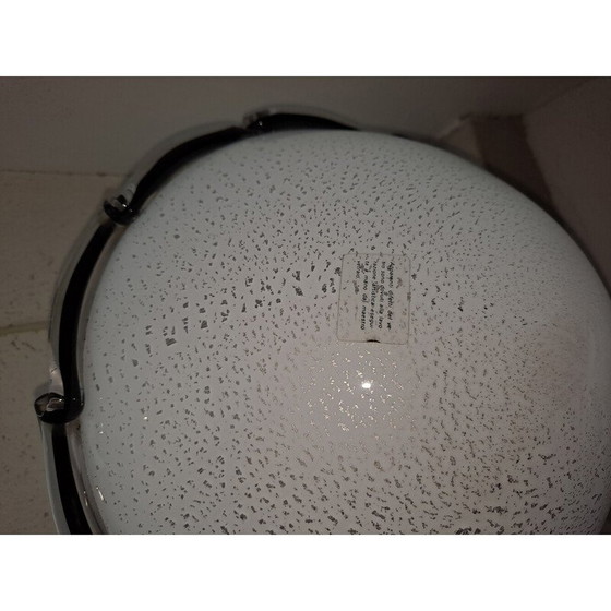 Image 1 of Paar Tischlampen aus Muranoglas mit Pilzen, 1970er Jahre