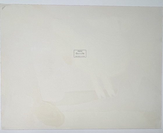 Image 1 of Signed; Guillaume Corneille Lithographie La Lune Compagne De L'Oiseau 1993
