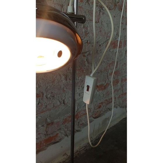 Image 1 of Silberne Vintage-Stehlampe, 1960er Jahre