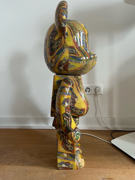 Image 1 of Bearbrick Van Gogh Kurtisane 1000%