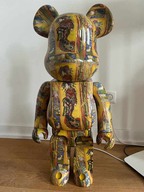 Image 1 of Bearbrick Van Gogh Kurtisane 1000%