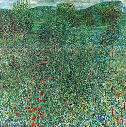 Gustav Klimt--Gartenlandschaft