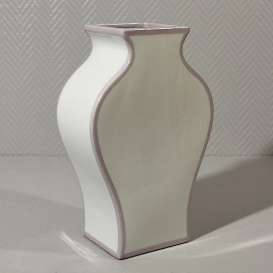 Image 1 of Fabienne Jouvin Paris - Große Vase Minimalistisch Post-Modernistisch Frankreich 1990S