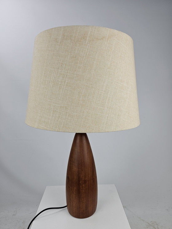 Image 1 of Teakholz Tischlampe Dänisches Design