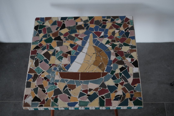 Image 1 of Mosaik-Beistelltisch Vintage.