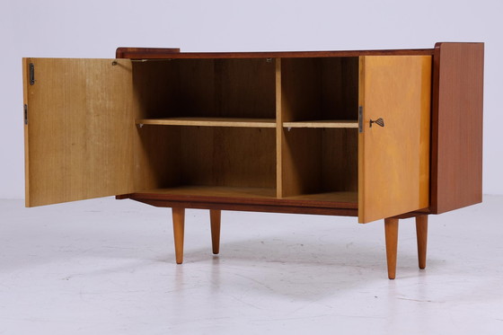 Image 1 of Klassische Vintage Kommode 60er | Mid Century Schrank Vintage Flur Aufbewahrung