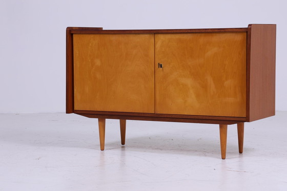 Image 1 of Klassische Vintage Kommode 60er | Mid Century Schrank Vintage Flur Aufbewahrung