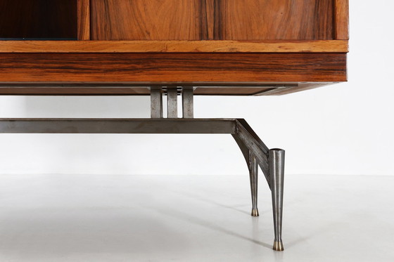 Image 1 of Mid Century Modernes italienisches Kabinett aus Palisanderholz, 1960er Jahre