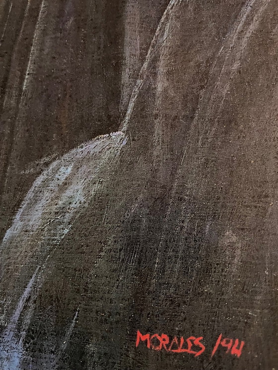 Image 1 of Armando Morales (1927-2011), "Art Asia '94" Neue Gemälde, Ausstellungsplakat, gedruckt in Italien