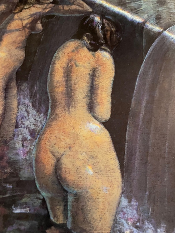 Image 1 of Armando Morales (1927-2011), "Art Asia '94" Neue Gemälde, Ausstellungsplakat, gedruckt in Italien