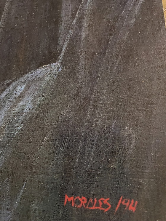 Image 1 of Armando Morales (1927-2011), "Art Asia '94" Neue Gemälde, Ausstellungsplakat, gedruckt in Italien