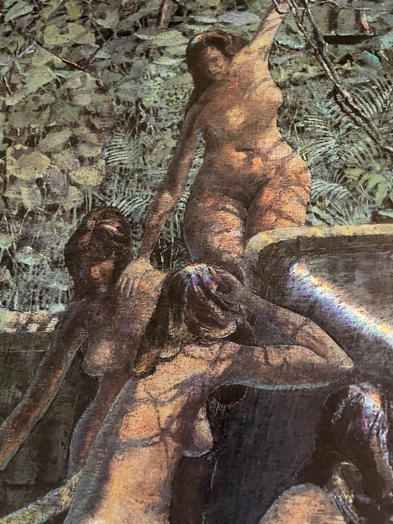 Image 1 of Armando Morales (1927-2011), "Art Asia '94" Neue Gemälde, Ausstellungsplakat, gedruckt in Italien