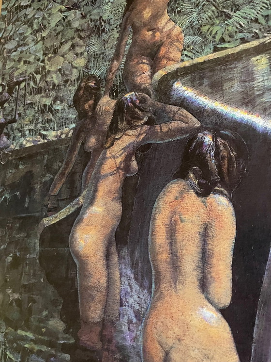 Image 1 of Armando Morales (1927-2011), "Art Asia '94" Neue Gemälde, Ausstellungsplakat, gedruckt in Italien