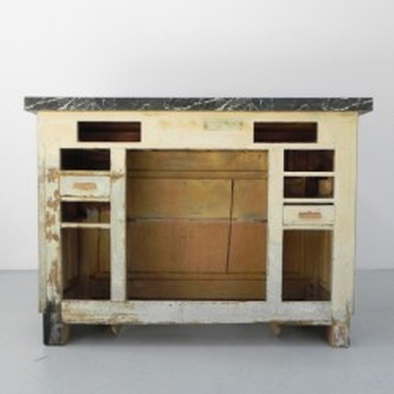 Image 1 of Französische Formica-Bar 156 cm breit - 1950er Jahre