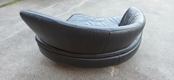 Image 1 of Leren Bankje / Loungebankje / Loveseat