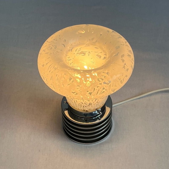 Image 1 of Tischlampe aus Muranoglas von Carlo Nason für Mazzega, Italien 1970