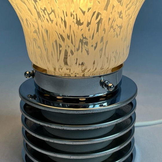 Image 1 of Tischlampe aus Muranoglas von Carlo Nason für Mazzega, Italien 1970