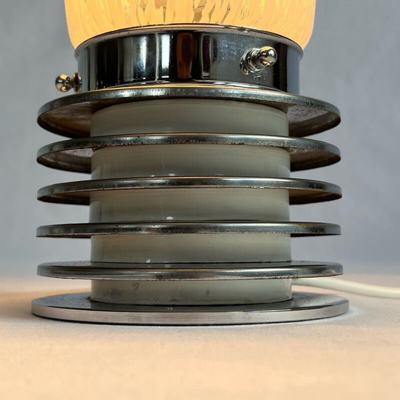 Image 1 of Tischlampe aus Muranoglas von Carlo Nason für Mazzega, Italien 1970