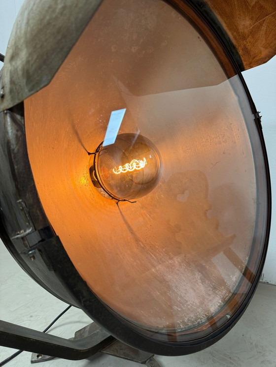 Image 1 of Industrial Spot, Flughafenlampe, Vintage Lampe