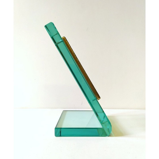 Image 1 of Fotorahmen aus Kristall von Pietro Chiesa für Fontana Arte, 1940