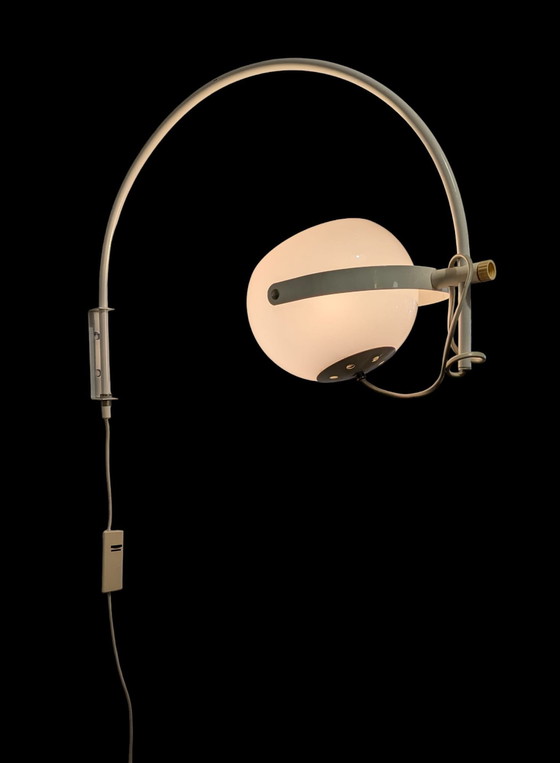 Image 1 of Vintage Space Age Mushroom Bow Wandlampe