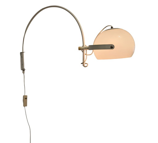 Vintage Space Age Mushroom Bow Wandlampe