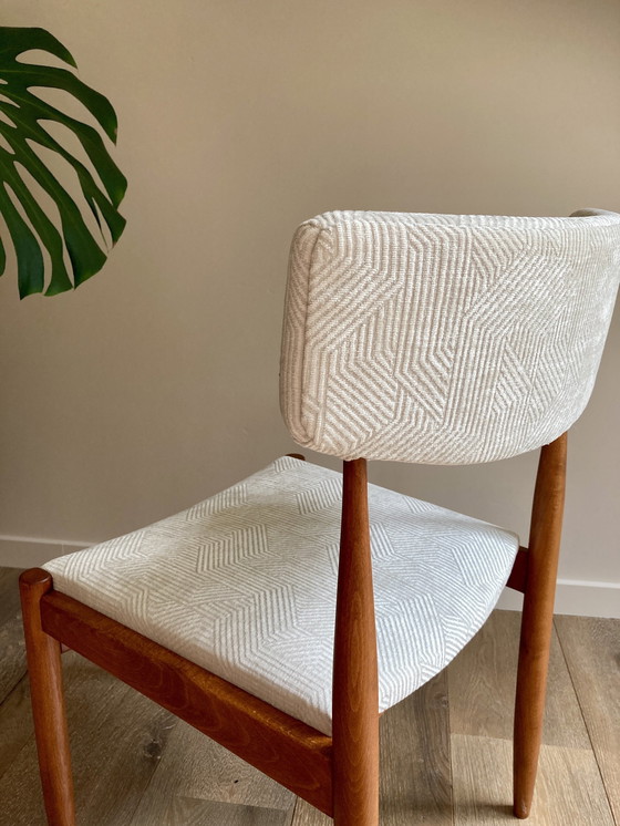 Image 1 of Satz von 4 Vintage Mid Century Stühlen